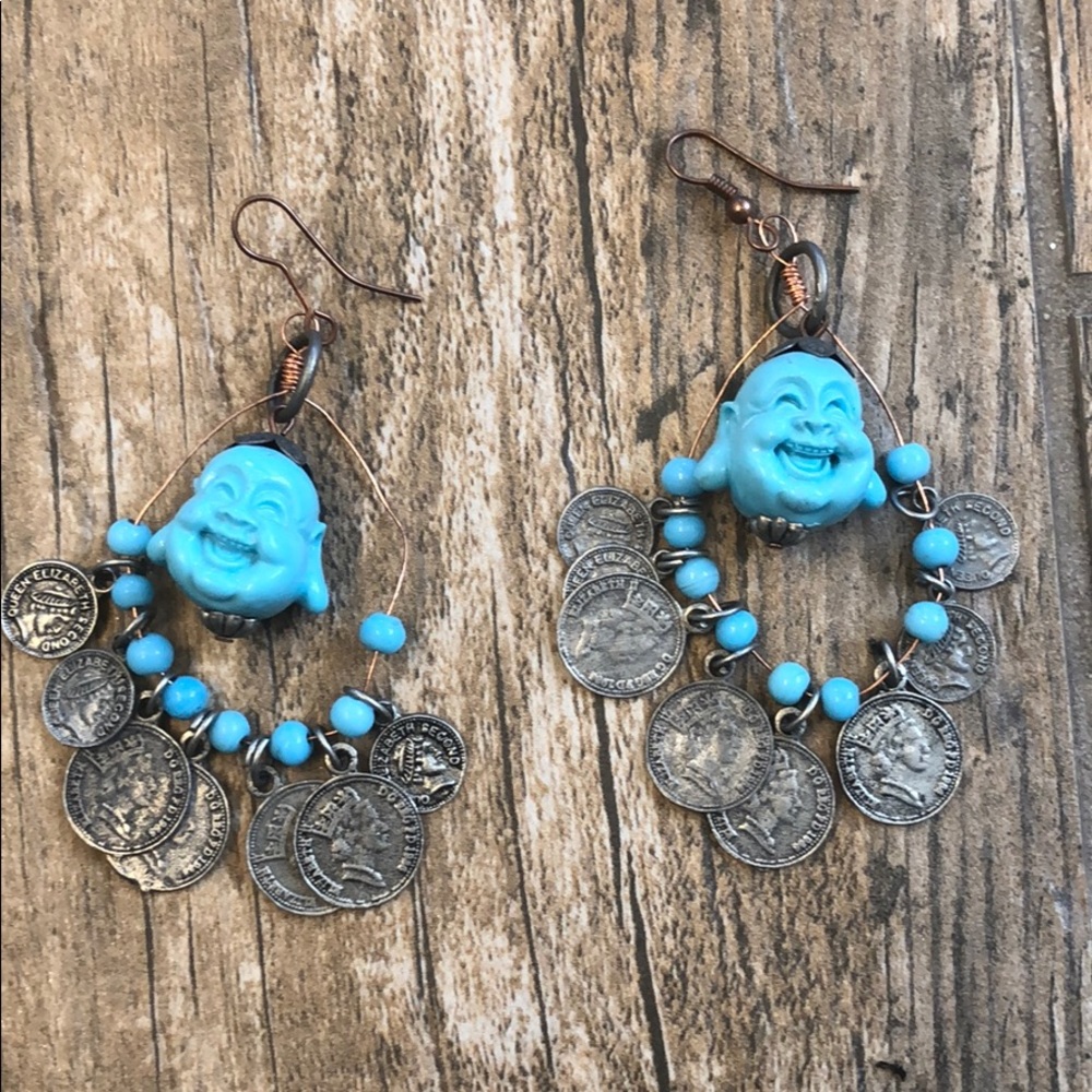 Buddha earrings